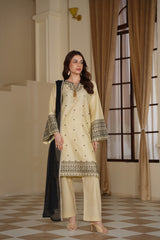 Sandstone 3Pc - Embroidered Festive Pret