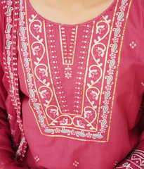 Ruby – Embroidered 3-Piece