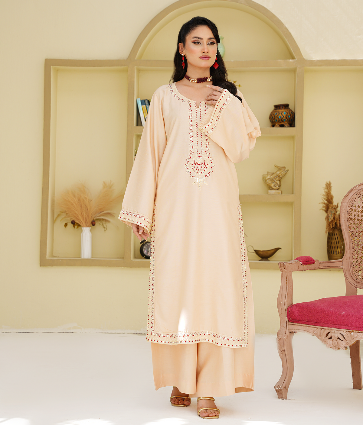 Wave – Embroidered 2-Piece