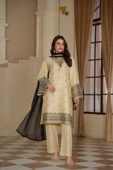 Sandstone 3Pc - Embroidered Festive Pret