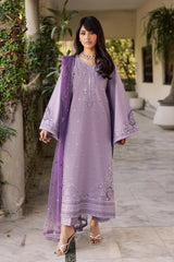Hoorain Embroidered-3pc